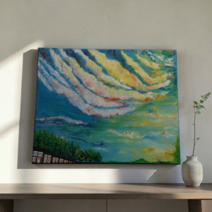 Golden Skies – Original Oil Painting