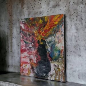 Rise of the Phoenix – Original Abstract Expression Painting