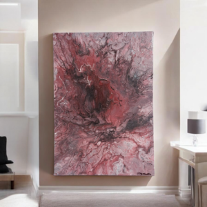 Velvet Storm – Original abstract fluid art painting